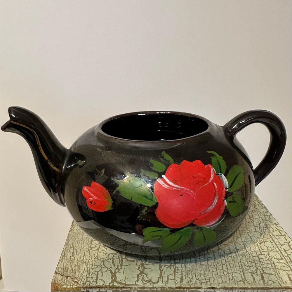 Redware Stacking Tea Set - Picture 5 of 11